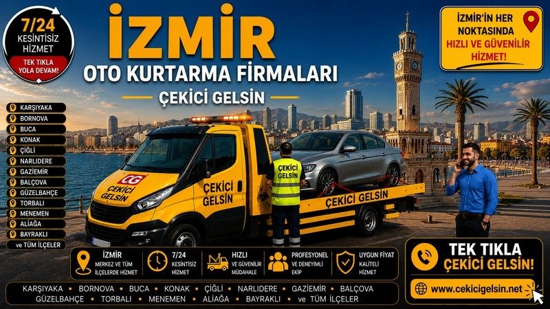 İzmir Oto Kurtarma Firmaları