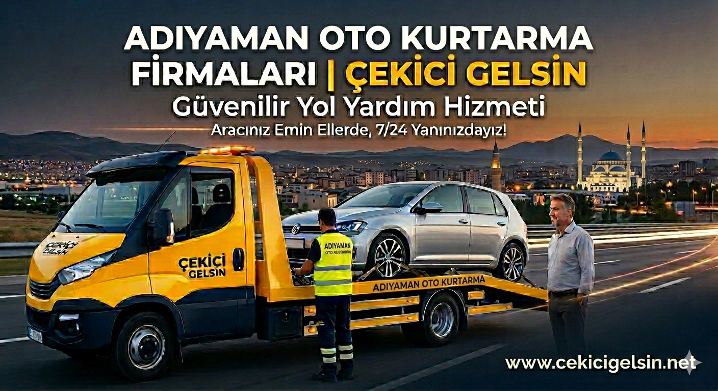 Adıyaman Oto Kurtarma Firmaları