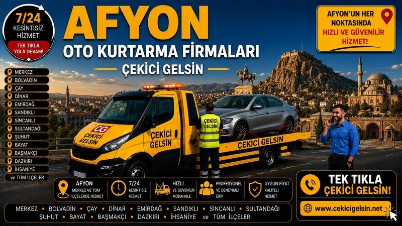 Afyon Oto Kurtarma Firmaları
